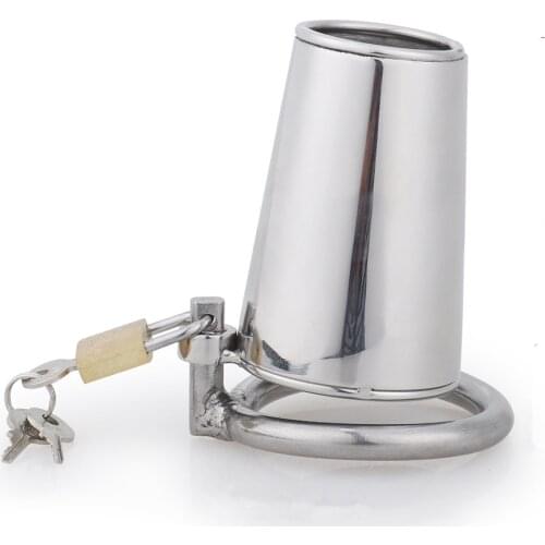 Male stainless steel long short cage Bird Chastity Device metal cock penis ring lock ball stretcher BDSM restraint sex toy