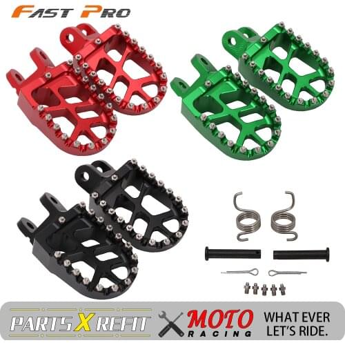 Motorcycle Footrest Footpegs Foot Rest Foos Peg For Honda CR85 XR250 XR450 XR350R XR600R CRF1000L XR 250 450 350 600 CRF230L