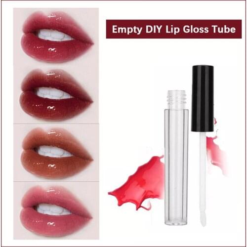 2.5ml 10PcsEmpty Lip Gloss Containers Refillable Lip Balm Lip Glaze Lipstick Tubes for Lip Makeup Empty Cosmetic Container
