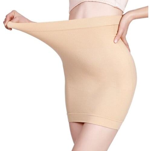 Half Control Slips Women Slimming Underwear Body Shaper Tummy Control Seamless Corset Waist Trainer Cincher High Waist Shapewear