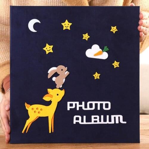 Waterproof 600 Photos Wedding/Baby/Interstitial Photo Album Big Size Photo Album Cartoon Animal Cover Album For Photos