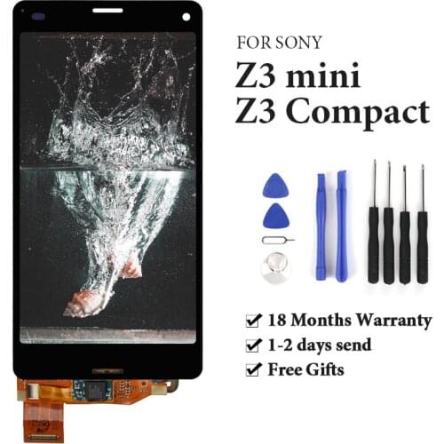 For Sony Xperia Z3 LCD Display With Touch Screen With Frame Assembly Replacement For Sony Xperia Z3 LCD D6603 D6633 D6653 D6683