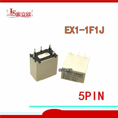 10PCS/lot 100%Original New Automobile relay EX1-1F1J EX1 1F1J 5PIN