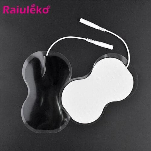 100/20PCs Tens Massage Electrode Pads Tens Electrodes For EMS Digital Therapy Machine Massager Physiotherapy Pads Health Care