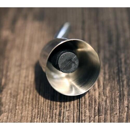 100PCS Stainless Steel Vacuum Sealed Red Wine Storage Bottle Stopper Sealer Saver Preserver Champagne Lids Caps Bar Tool