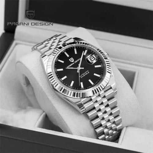 2021 Brand Luxury Mechanical Watch PAGANI DESIGN Watch Men Fashion Sapphire Glass 100 Waterproof NH35 Movement Diver Watches NEW