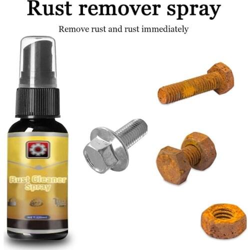 50ml Rust Cleaner Spray Derusting Car Maintenance Cleaning Safe Rust Remover Kitchen Descaling Household Cleaning Tool