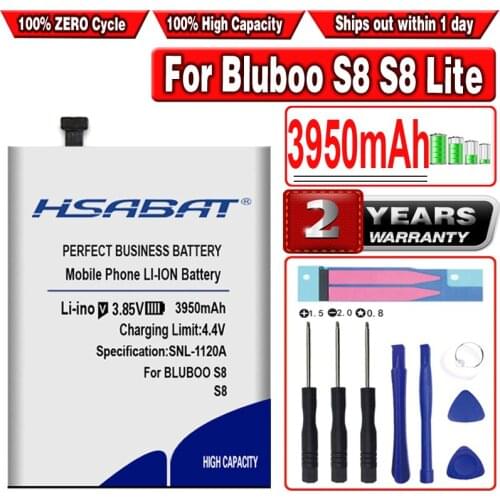HSABAT 3950mAh Battery for Bluboo S8 S8 Lite