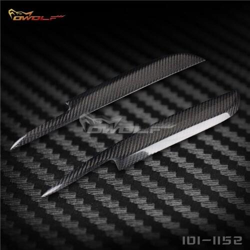For Volkswagen Touran 2003-10 Carbon Fiber Lamp Eyebrow Car Accessories