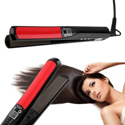 Electronic Hairstyling Portable Ceramic Flat Zebra Hair Straightener Irons Styling Tools Straightening corrugated Iron styling