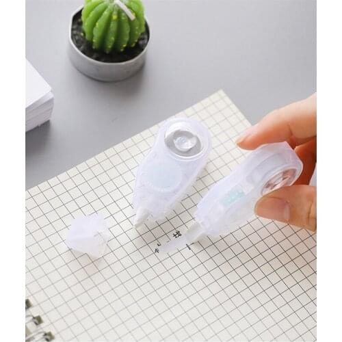 Creative 6pcs(1bag )correction tape Material: ABS+ PC+ POM Correction tape :8m