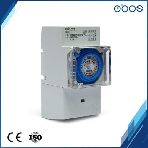 OBOS 120V mechanical type timing switch electrical timer with 48 times on/off per day timing setting unit 30mins without battery