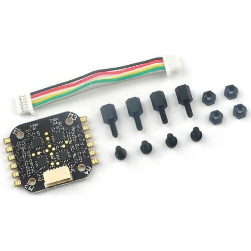 Tiny 5A 4in1 Blheli_s Brushless ESC 1-2S EFM8BB21F16G Dshot600 Multishot PWM For Teeny F3/F4 pro Fligh Control FPV RC Drone DIY