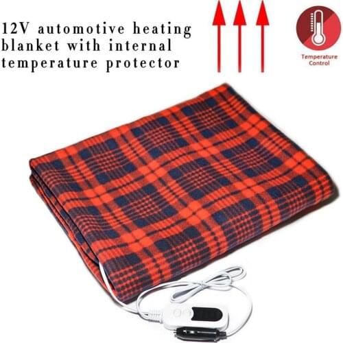 12V Heated Smart Multifunctional Travel Electric Blanket for Car Truck Boats