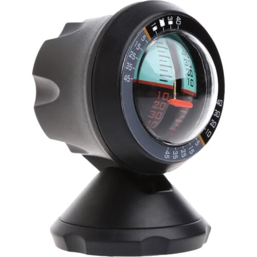Multifunction Car Inclinometer Slope Outdoor Measure Tool Vehicle Compass
