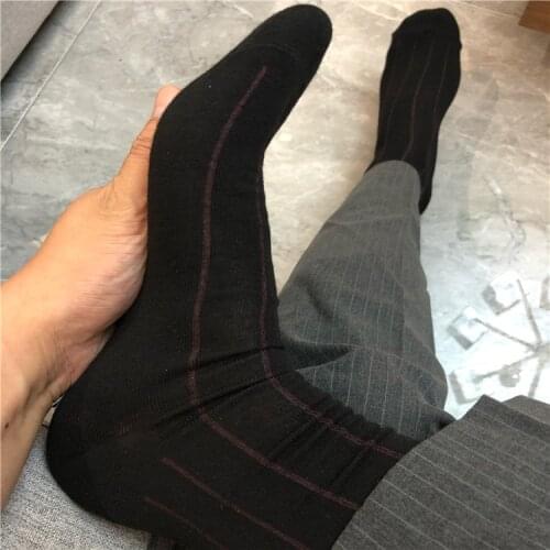 Mens Black Socks Sexy Formal Dress Socks Sexy Lingerie Mens Cotton Exotic Business Dress Socks Erotic Mens Formal Socks