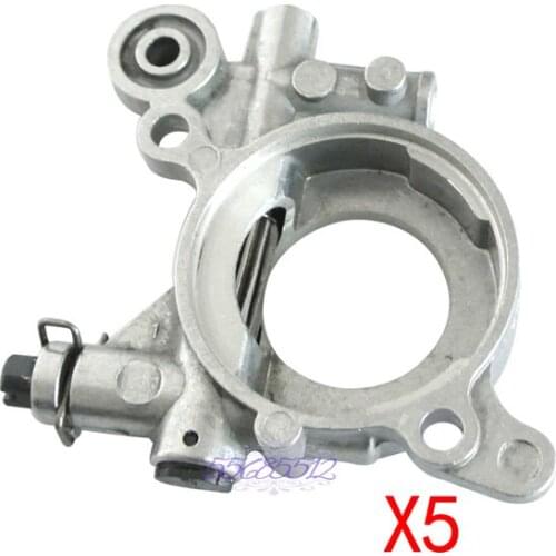 5 Pcs OIL PUMP Set For HUSQVARNA 362 365 371 372XP 385 390 Chainsaws