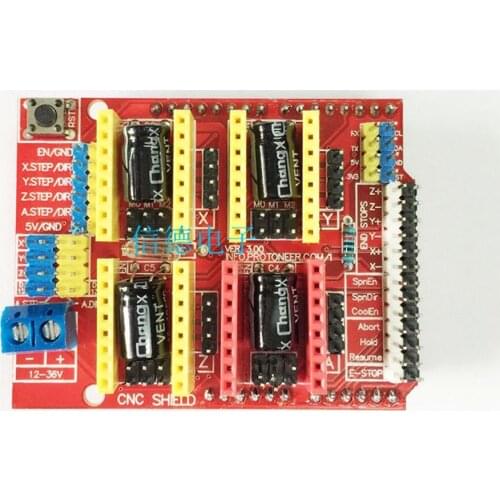 1PCS Cnc Shield V3 Engraving Machine Expansion Board 3D Printer A4988 Driver Board