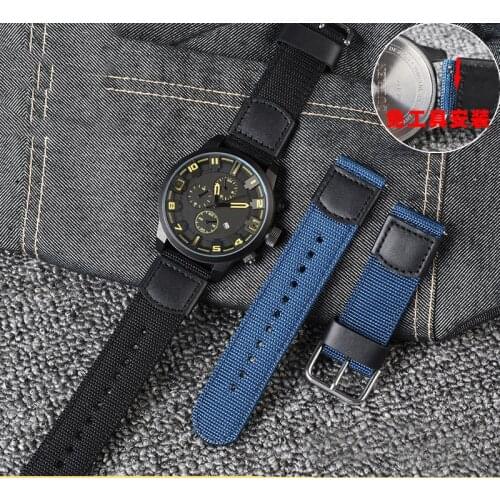 22mm 20mm Sport strap For Samsung Galaxy 46MM Watch 3 band 41mm 45mm Gear S3 Frontier Nylon loop WatchBand for Amazfit Huawei GT