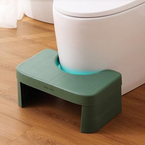 Foldable Toilet Squatty Step Stool Potty Squat Aid Chair Squatting Toilet Step Stool Help for Proper Toilet Posture