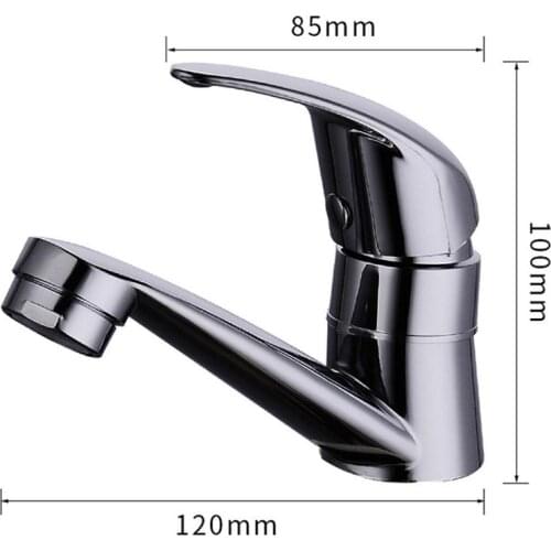 1 PCS Zinc Alloy Single Cold Water Basin Faucet Lifting Cold Faucet Kitchen Tap Bathroom Accessories