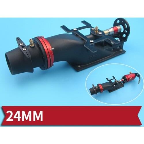 TFL D24mm Water Jet CNC Water Thruster Modified Water Sprayer Pump Mini Jet Pumps for RC Brushless Boats 28/36/40 Motor Parts