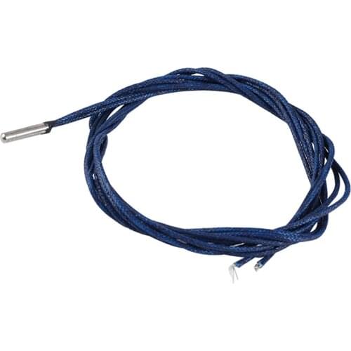 1M PT100-550BW Platinum Resistance Waterproof Suitable for 3D Printer Accessories E3D V6 Heating Block