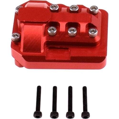 Aluminum Differential Housing Cover Front and Rear Axle Cover for 1/10 RC Crawler Car Traxxas TRX-4 Upgrade Parts