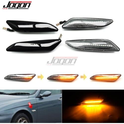 For Alfa Romeo 156 147 For Fiat Tipo For Lancia Delta 3 For Chrysler Ypsilon Led Dynamic Turn Signal Light Side Marker Lamp