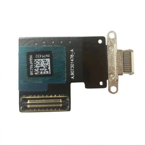 For iPad Pro 12.9 3rd Gen Pro 11 White Flex Cable Charge Port Repair Parts
