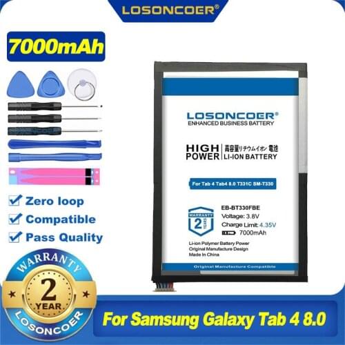 EB-BT330FBU EB-BT330FBC EB-BT330FBE Battery For Samsung Galaxy Tab 4 8.0 T330 T331 T335 T331C T337 SM-T335 SM-T330 SM-T331