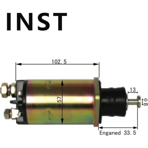 ELECTROMAGNETIC SWTICH SOLENOID FOR 12V 10457055 0-47100-4390 137811 66-8405 10457055 10457232 1113282 1113284 1113289