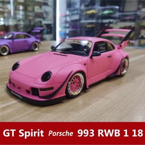 GT Spirit 1:18 Porsche 911 993 RWB limited edition simulation resin car model gift Model gift collection Ornament Gift