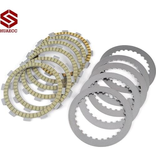 Clutch Friction Disc Plate Kit for Suzuki ST400V ST400 Tempter LS400F LS400U LS400P LS650 Boulevard S40 LS650 Savage