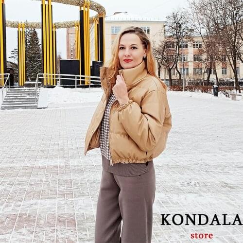 Женские куртки оверсайз KONDALA China At AliExpress