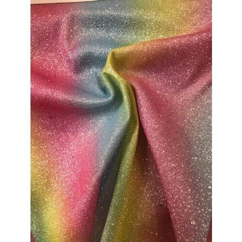 Nice looking SYJ-98910 Embroidered Tulle Lace Fabric shinning French Lace Fabric