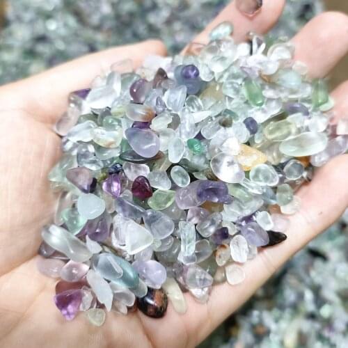 1000g Hot Natural Fluorite Quartz Gravel Raw Gemstone Mineral Specimen Crystal Healing Advanced Collection Eliminate Magnetism