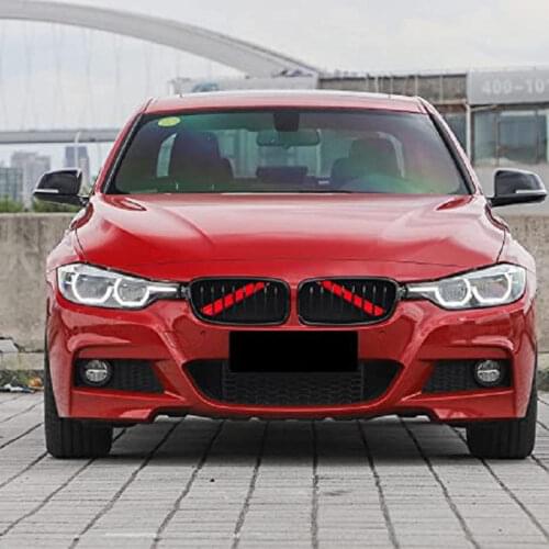Front Grille Trim Strips Cover for BMW F30 F32 F10 F11 F01 F02 F20 3 5 7 Series Car Sport Styling Decoration Accessories Sticker