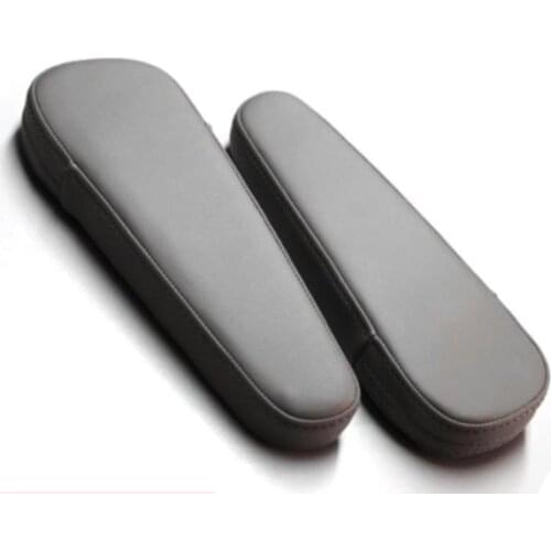 Microfiber Leather Seat Armrest Handle Decor Cover Protective Leather Cover For Toyota Sienna car accessories interior