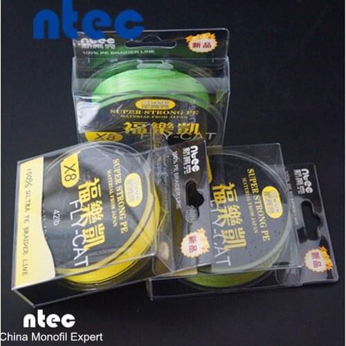 Strong 300m/330yards Yellow Japanese 8 Strands Braided Fishing Line Multifilament 100% PE Line Braided Fishing Line