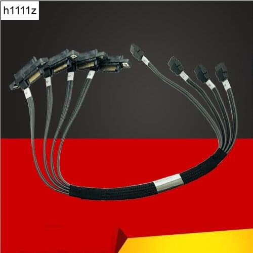SATA Cable SATA3 HDD Cage Cable 00Y8279 for Lenovo X3100 M5 Server 4x 7pin SATA to 4x 7pin+15pin Connector Backplane SATA Cables