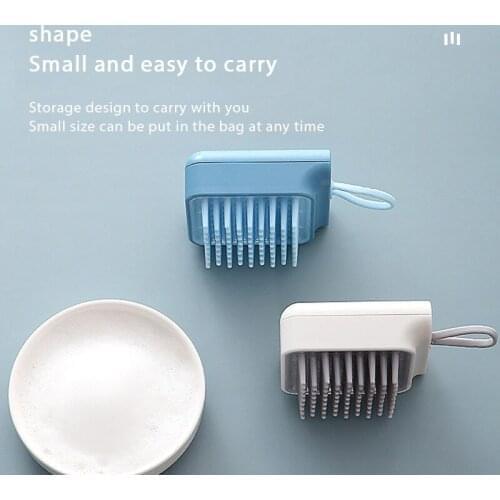 Pet Dog Cat Brush Shampoo Massager Brush Grooming Comb Scrubber Shower Brush For Bathing Hair Soft Clean Brushes