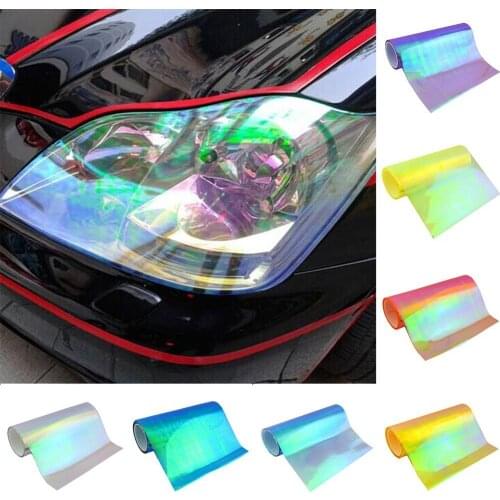 Universal Multifunction Stylish Car Vehicle Headlight Tail Lamp Fog Light Tint Film Sticker Decoration Car Accessories