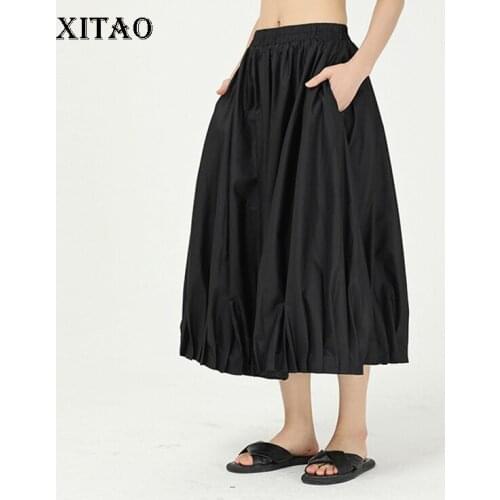 Плиссированная юбка XITAO China At AliExpress