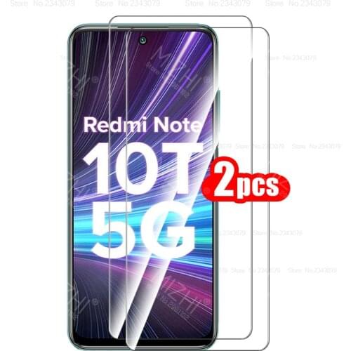For xiaomi redmi note 10t tempered glass for xiaomi redmi note10t screen protector xiomi xaomi not 10t 10 t protective glas film