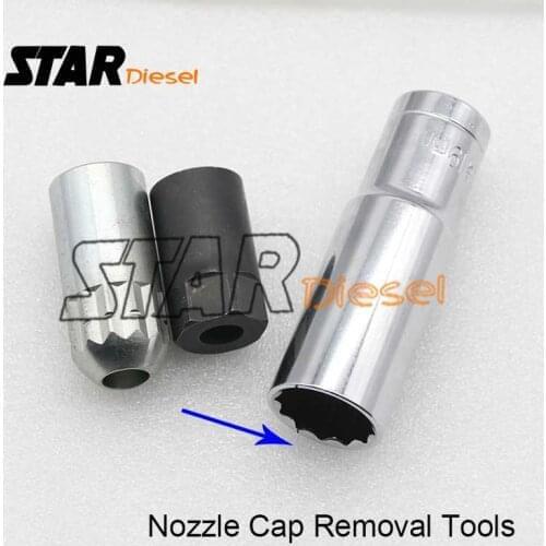 STAR S0638 14mm Injector Retaining nut Disassemble Tools 15mm 19mm Common rail injector nozzle cap Repair Tool Kits For Denso