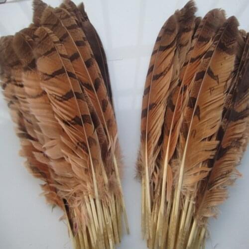 Wholesale 10PC quality owl feather 10-14 inch / 25-35 cm DIY clothing hat decoration