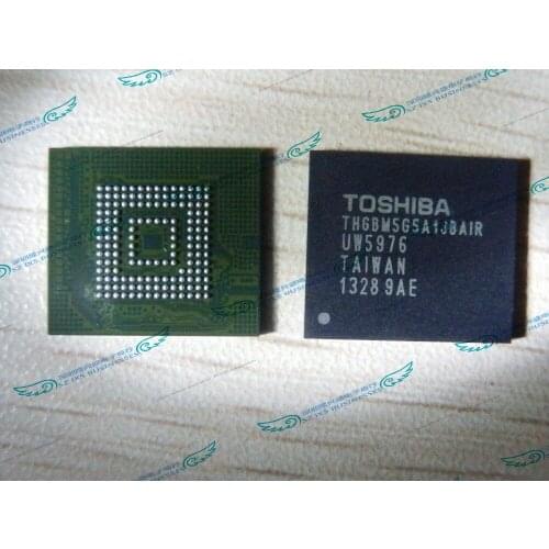2PCS/LOT THGBM5G5A1JBAIR 153VFBGA MLC NAND Flash Serial e-MMC 3.3V 32G-bit