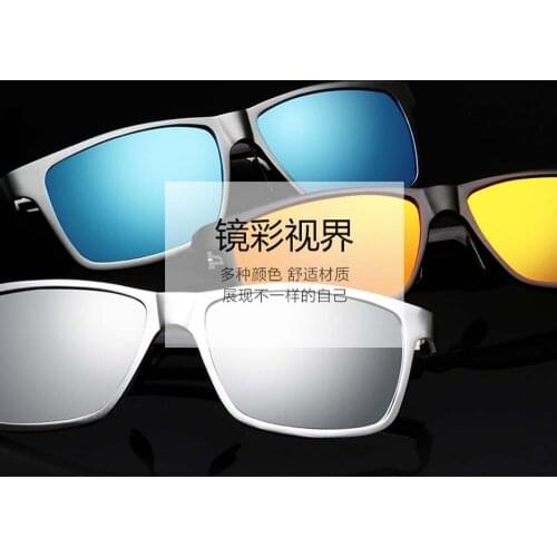 Aluminum Sunglasses polarized man sun glasses lens Fashion Summer Woman Vintage Sunglass Outdoor Goggles Eyeglasses super light