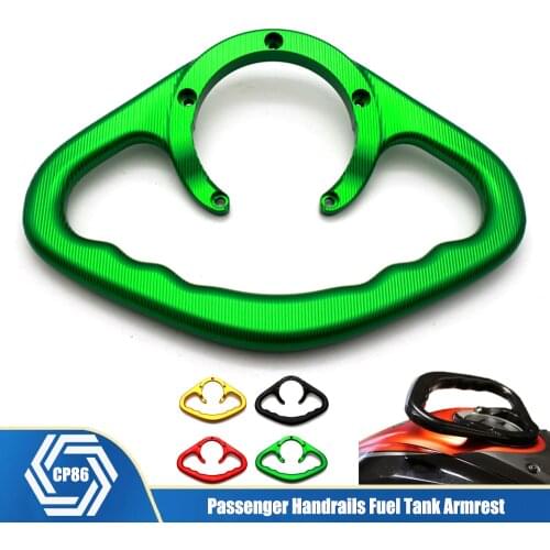For KAWASAKI Z250 Z300 Z400 Z750 Z800 Z900 Z1000 CNC Motorcycle Passenger Handgrips Hand Grip Tank Grab Bar Handles Armres